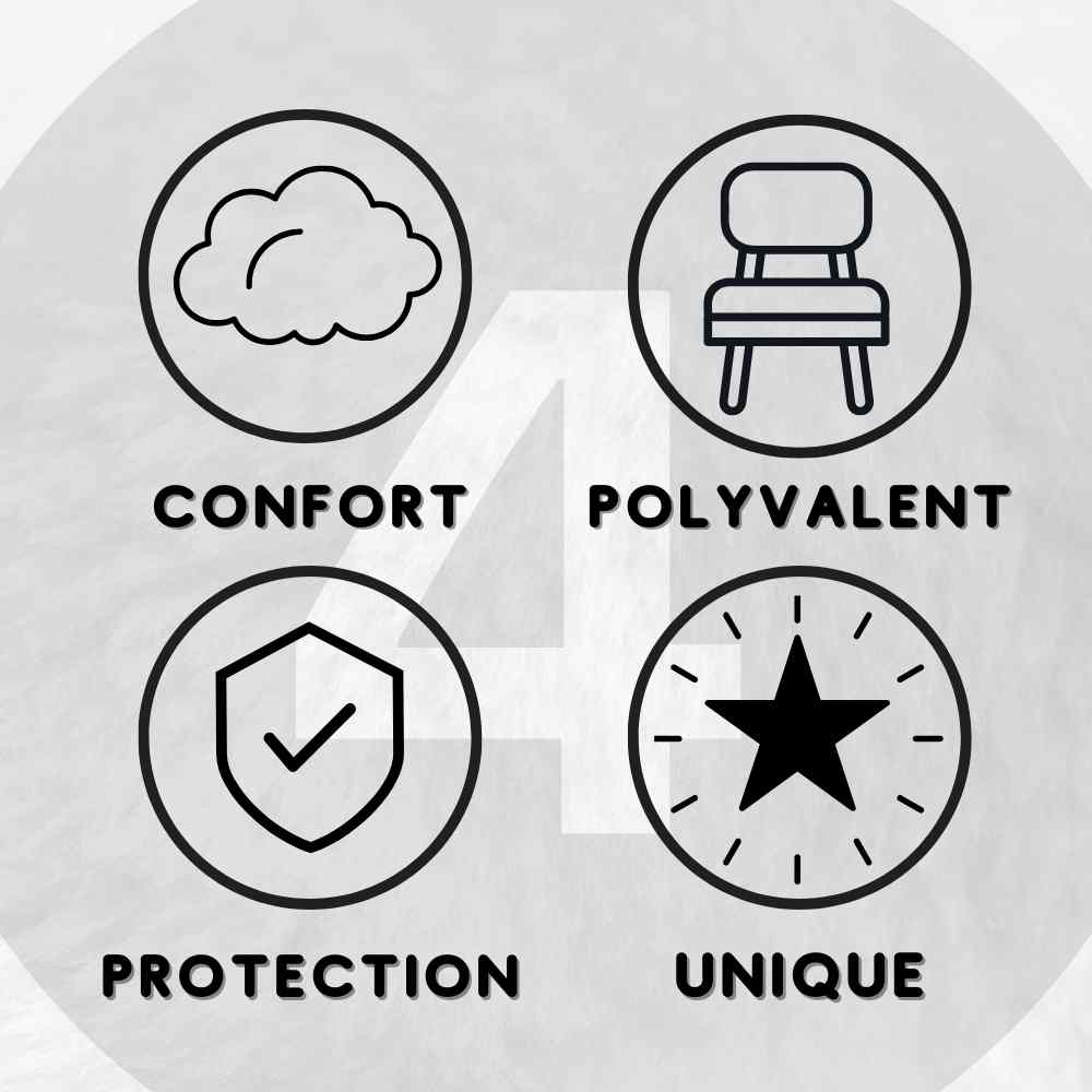 Informations essentielles sur les Coussins de Chaise en Velours