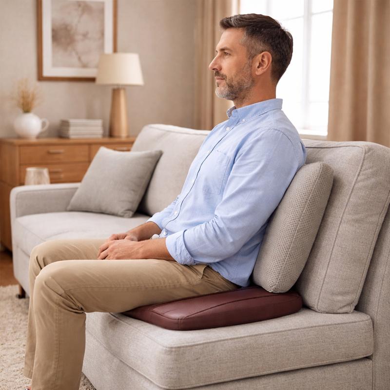 Homme Coussin pour Siège Auto​ marron