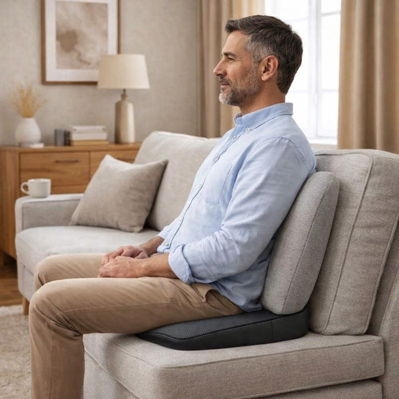 hOMME Coussin pour siège auto​ gris