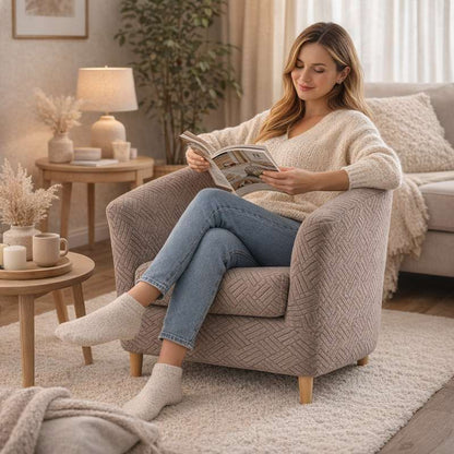Femme Housse Fauteuil Cabriolet Extensible​ taupe