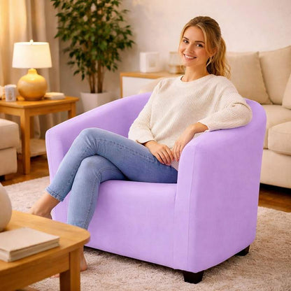 Femme Housse Fauteuil Cabriolet mauve