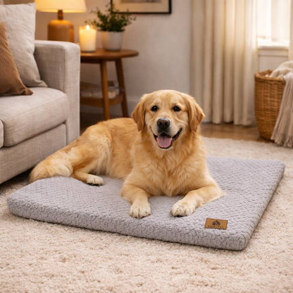 Chien Matelas déhoussable pour Chien gris