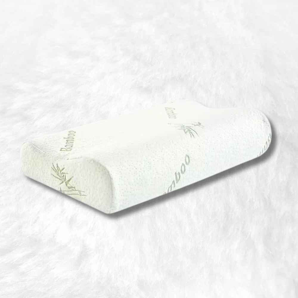 Coussin Cervical Bambou blanc
