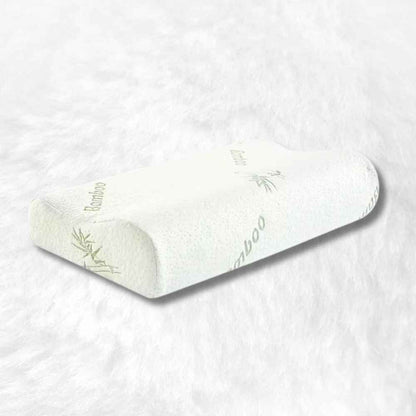 Coussin Cervical Bambou blanc