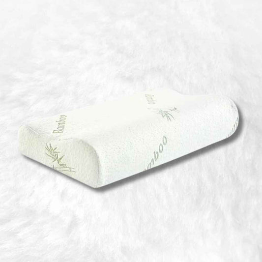 Coussin Cervical Bambou blanc