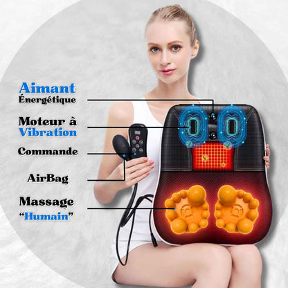 Coussin Cervical Chauffant et Massant​ en détail