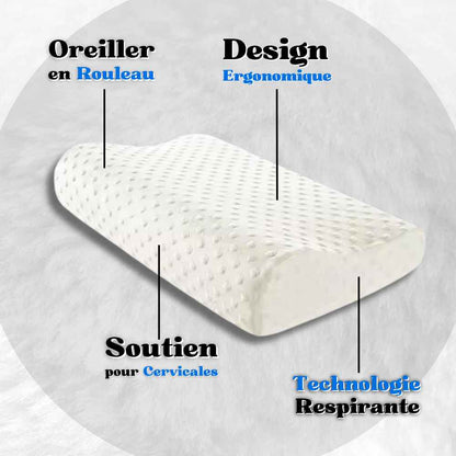 Informations du Coussin Cervical pour Dormir blanc