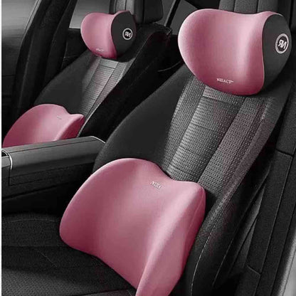 Siège avec le Coussin Cervical pour Voiture rose