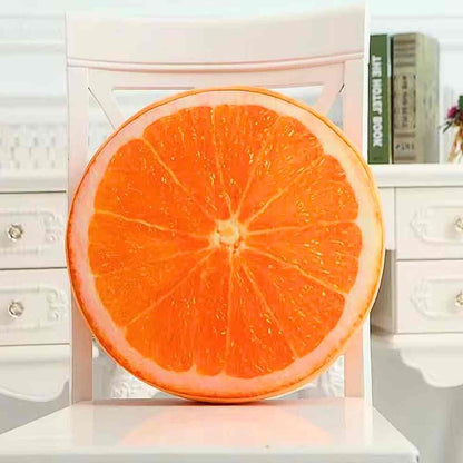 Coussin Chaise Fruit orange​ dans un maison