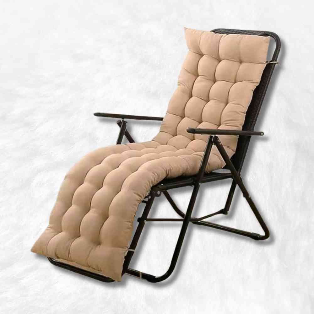 Coussin Chaise Longue beige
