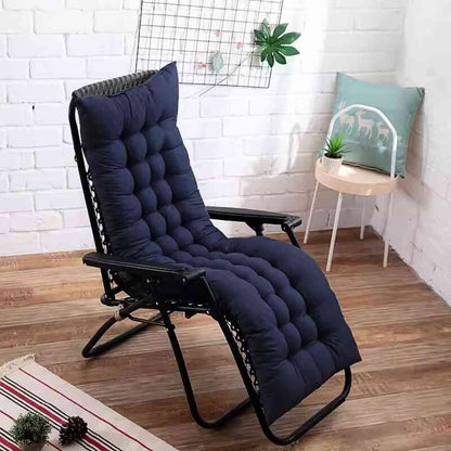 Coussin Chaise Longue bleu nuit transat