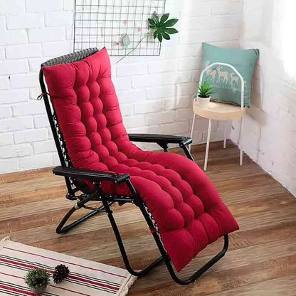 Coussin Chaise Longue bordeaux adéquat pour un transat