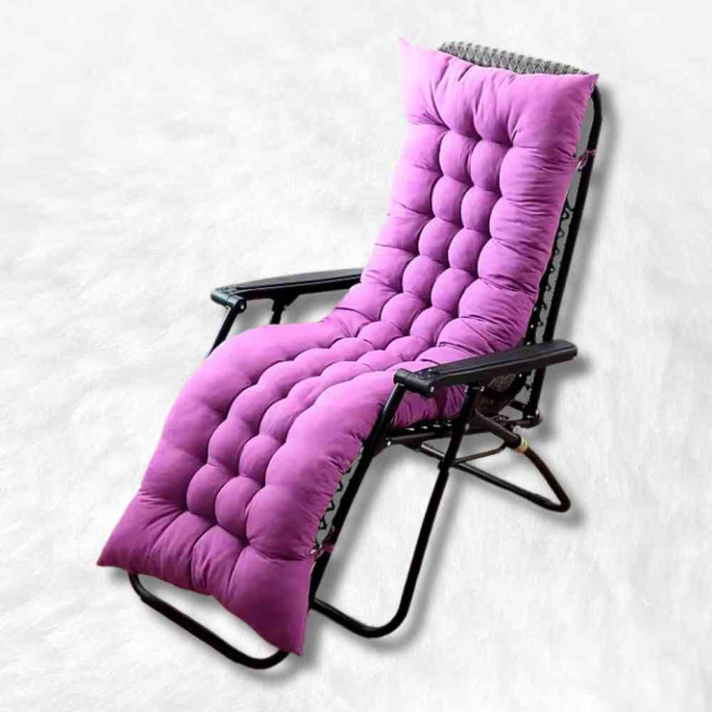 Coussin Chaise Longue rose