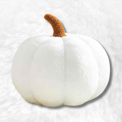 Coussin Citrouille blanc