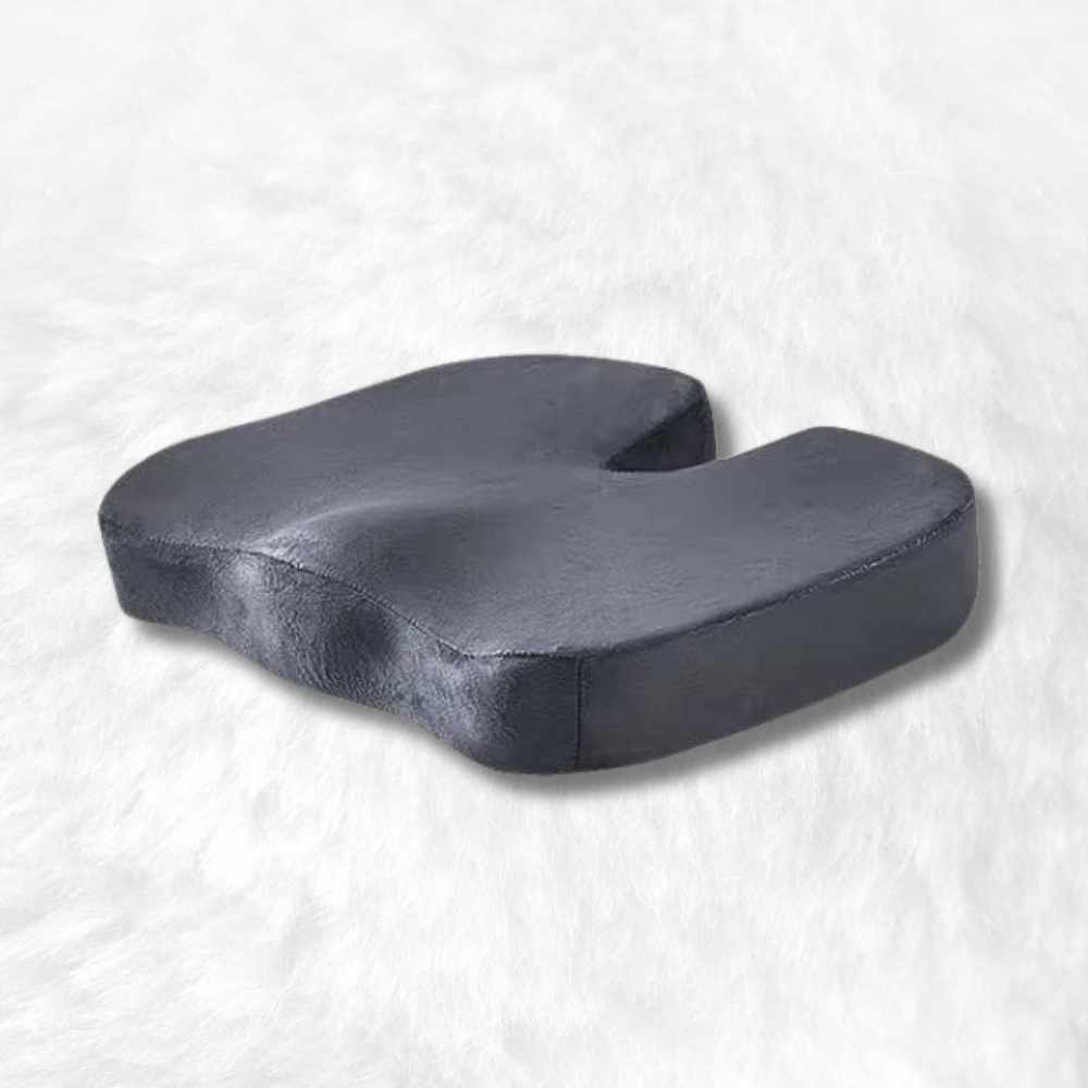Coussin Coccyx mémoire de forme gris 