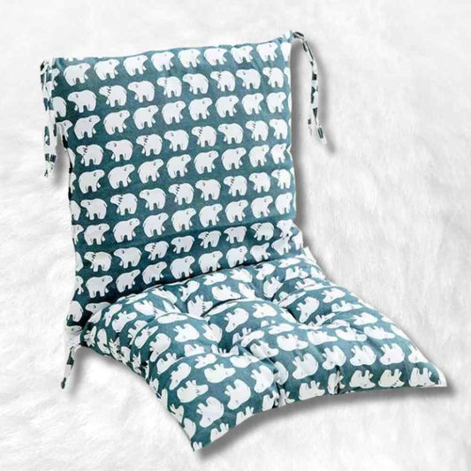 Coussin de Chaise avec Dossier​ bleu