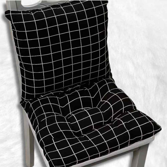 Coussin de Chaise avec Dossier​ noir