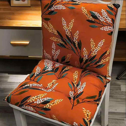 Coussin de Chaise avec Dossier​ orange de maison