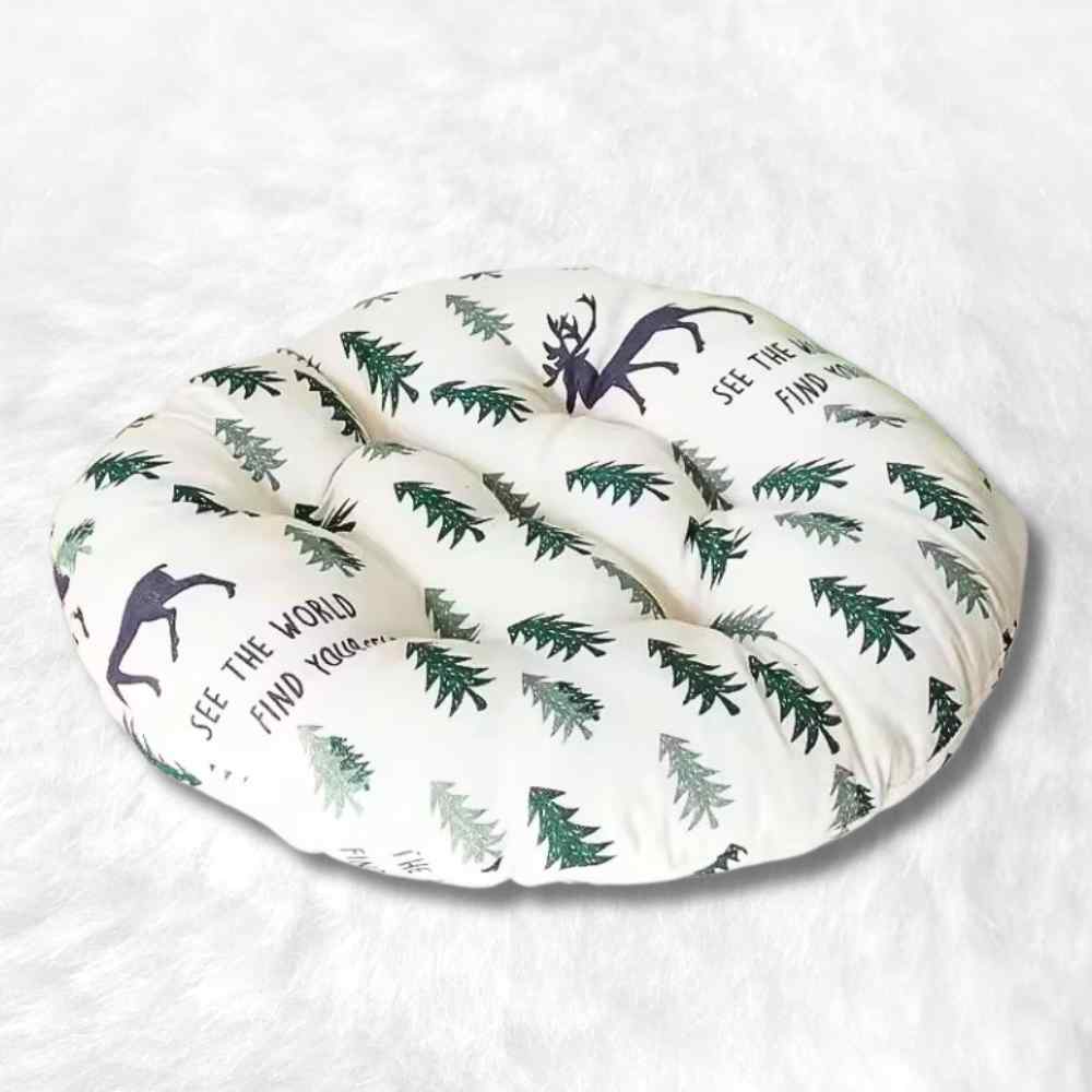 Coussin de Chaise Rond Foret 