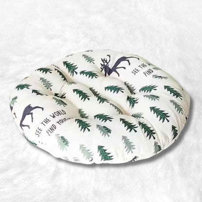 Coussin de Chaise Rond Foret 