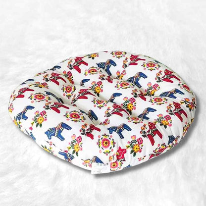 Coussin de Chaise Rond Scandinave