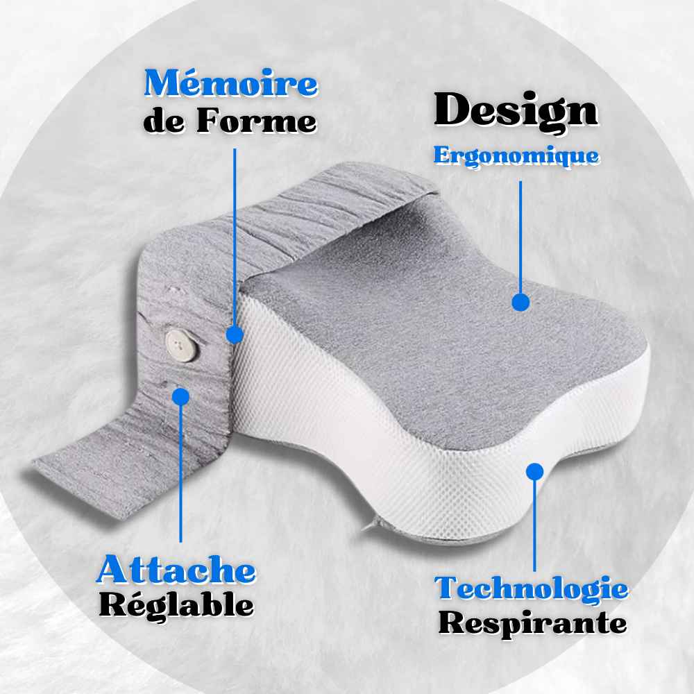 4 Informations sur le Coussin de Genoux pour Dormir gris​ 