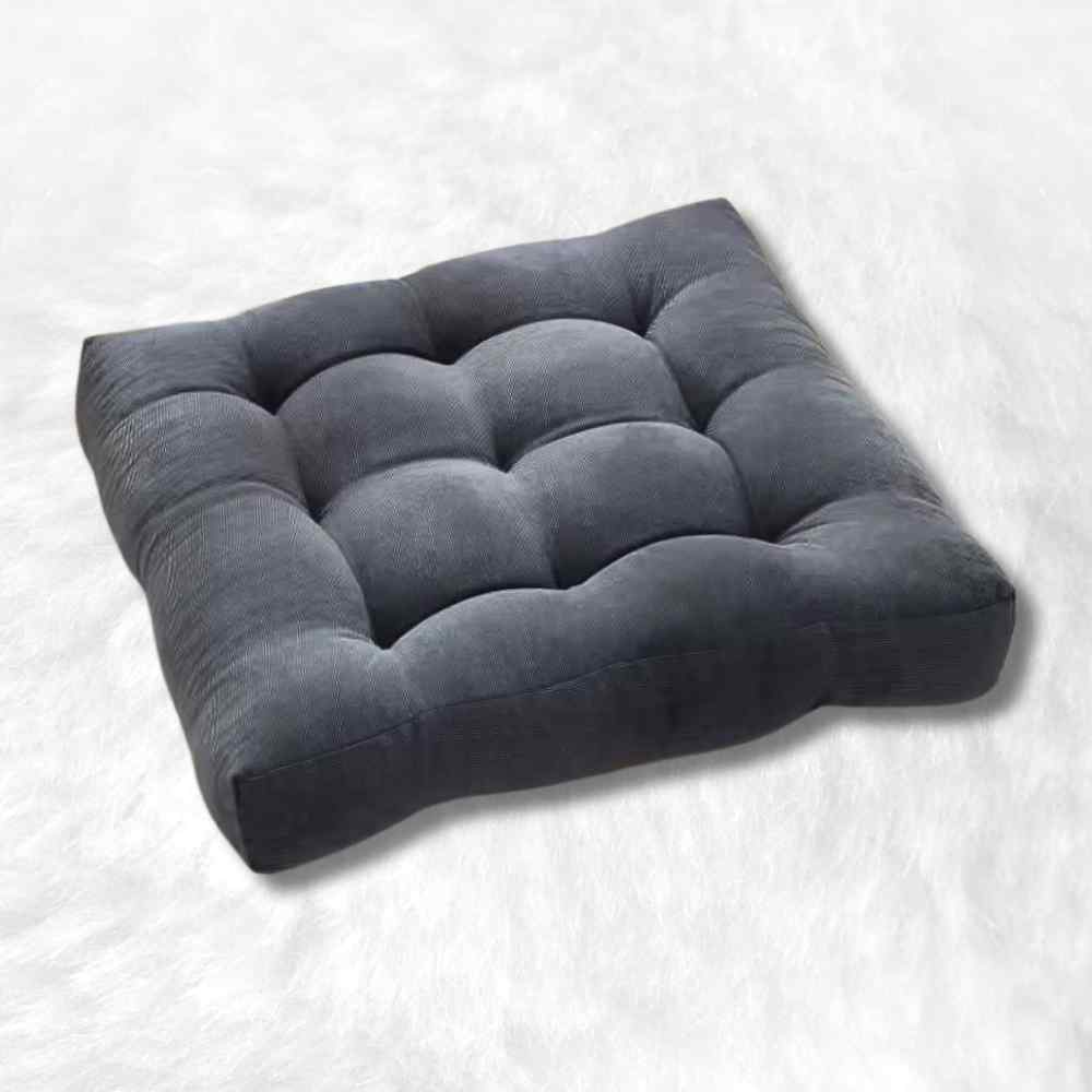 Coussin de Sol Grand noir