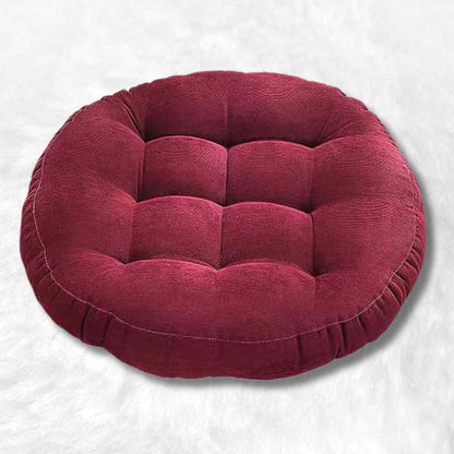 Coussin de Sol Rond rouge