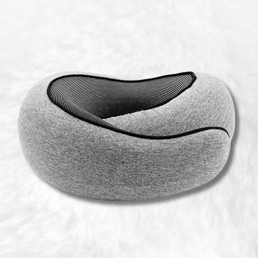 Coussin de Voyage Cou gris 