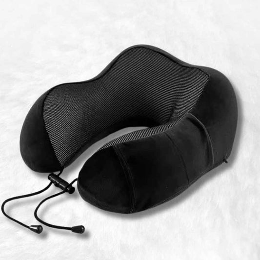 Coussin de Voyage Mémoire de Forme​ noir 