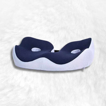 Coussin Ergonomique Hémorroïdes bleu