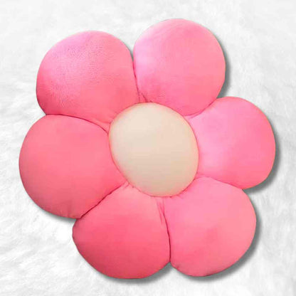 Coussin Fleur rose