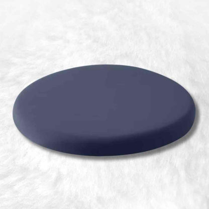 Coussin Galette de Chaise noir bleuté