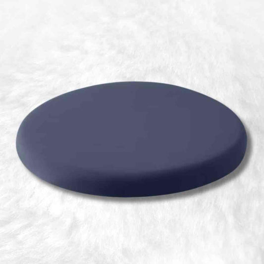 Coussin Galette de Chaise noir bleuté