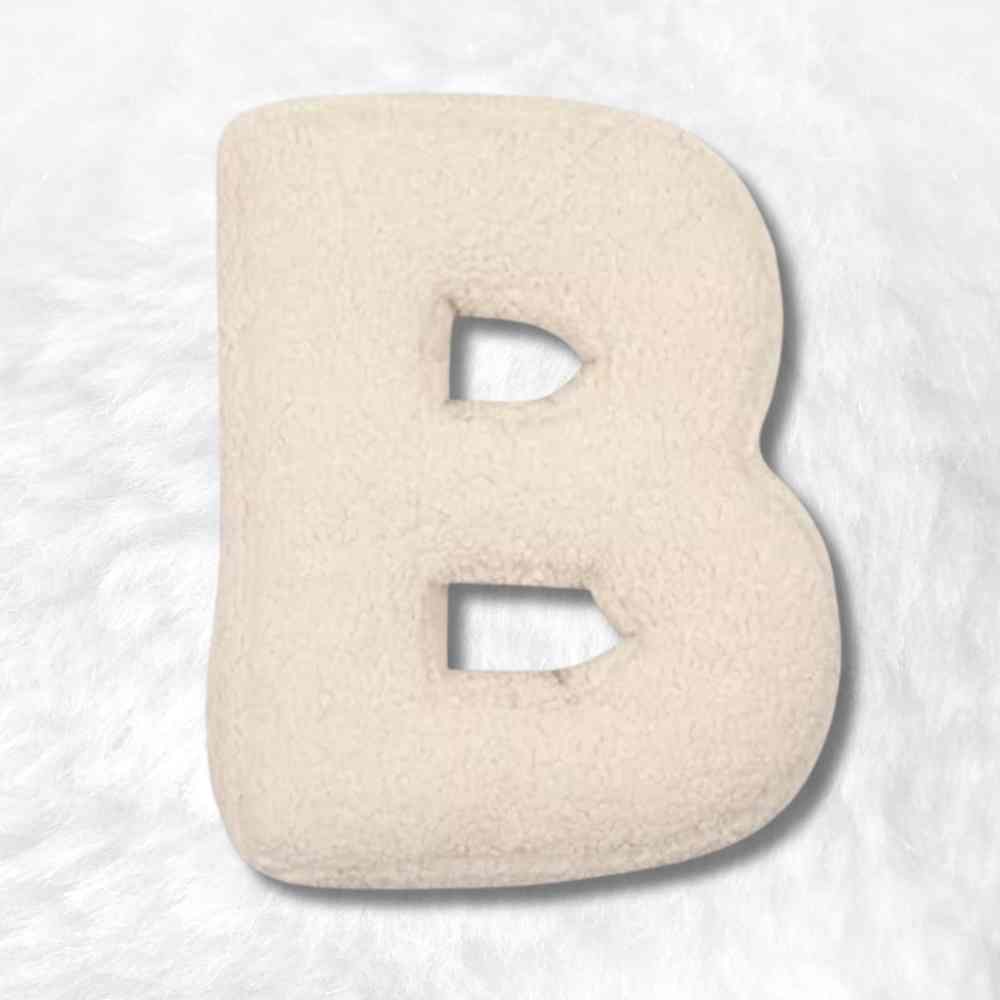 Coussin Lettre B