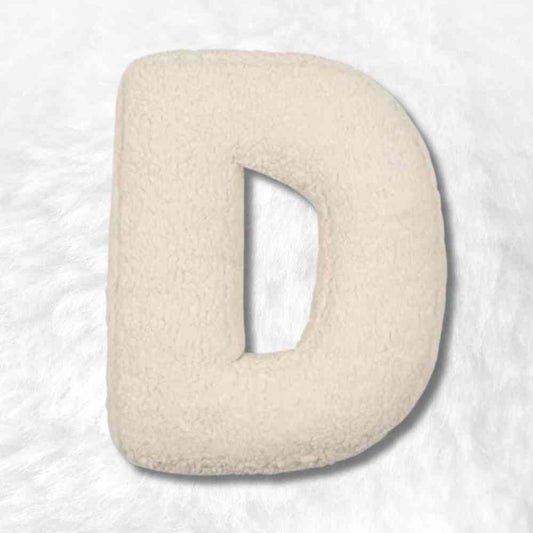 Coussin Lettre D