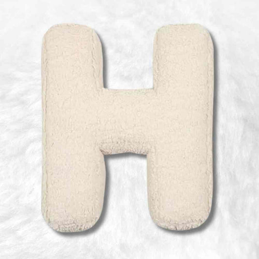 Coussin Lettre H