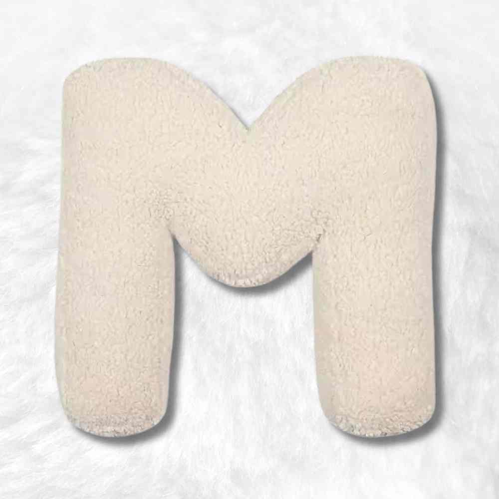 Coussin Lettre M