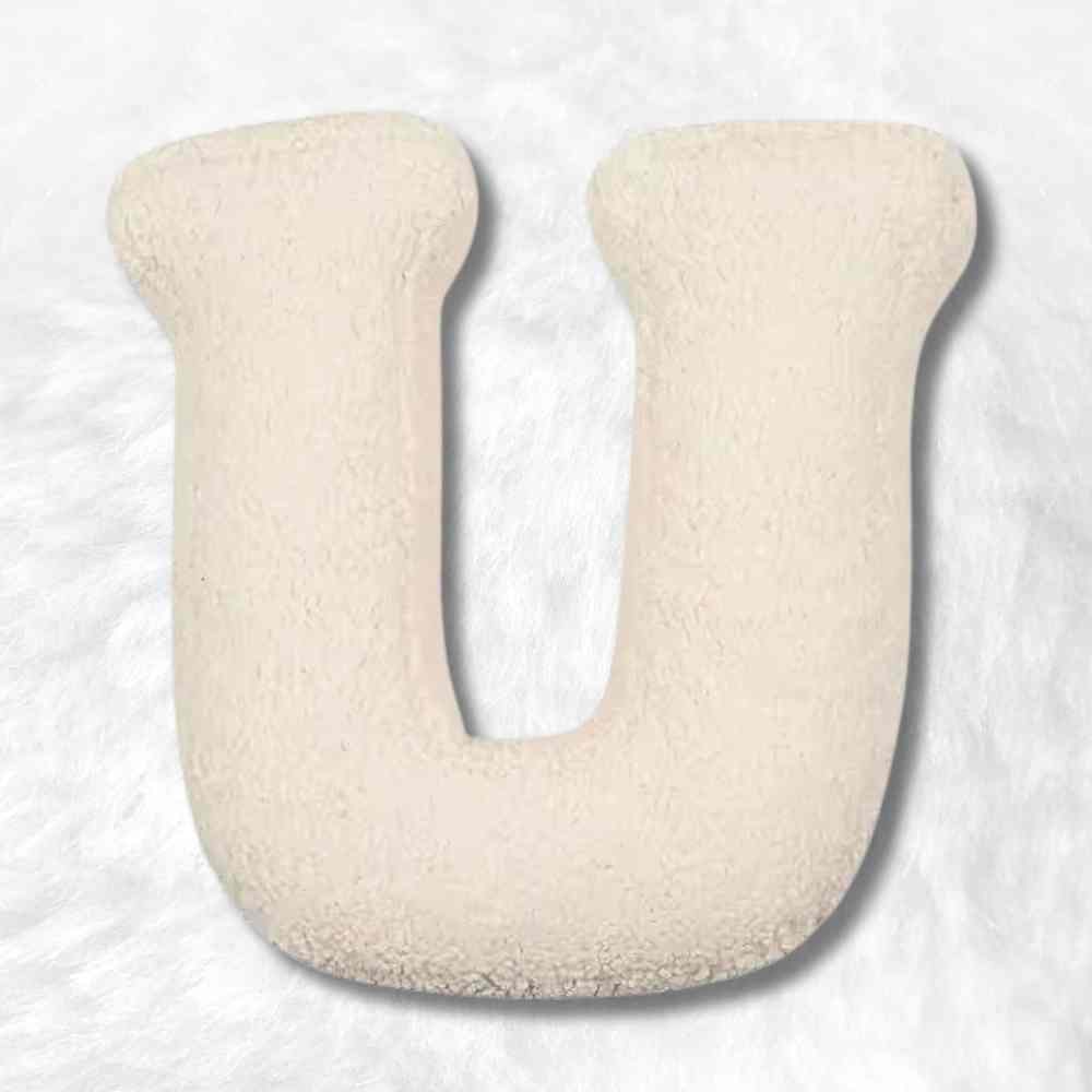Coussin Lettre U