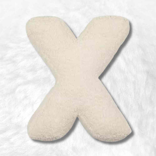 Coussin Lettre X