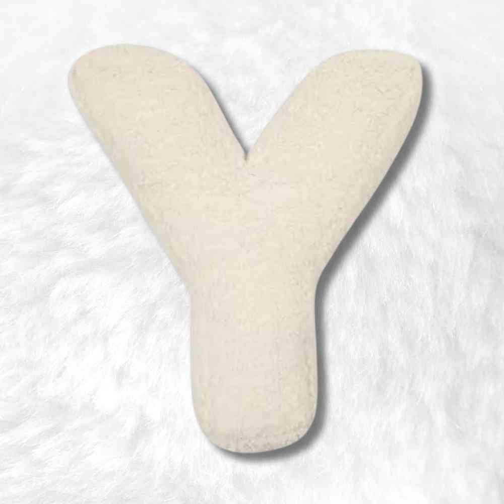 Coussin Lettre Y