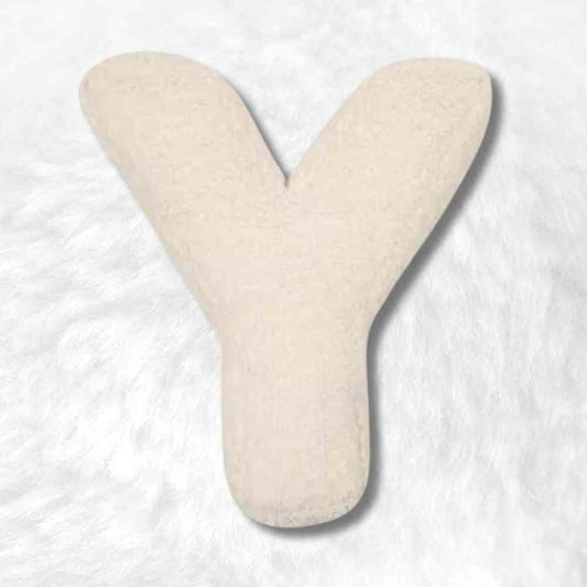 Coussin Lettre Y
