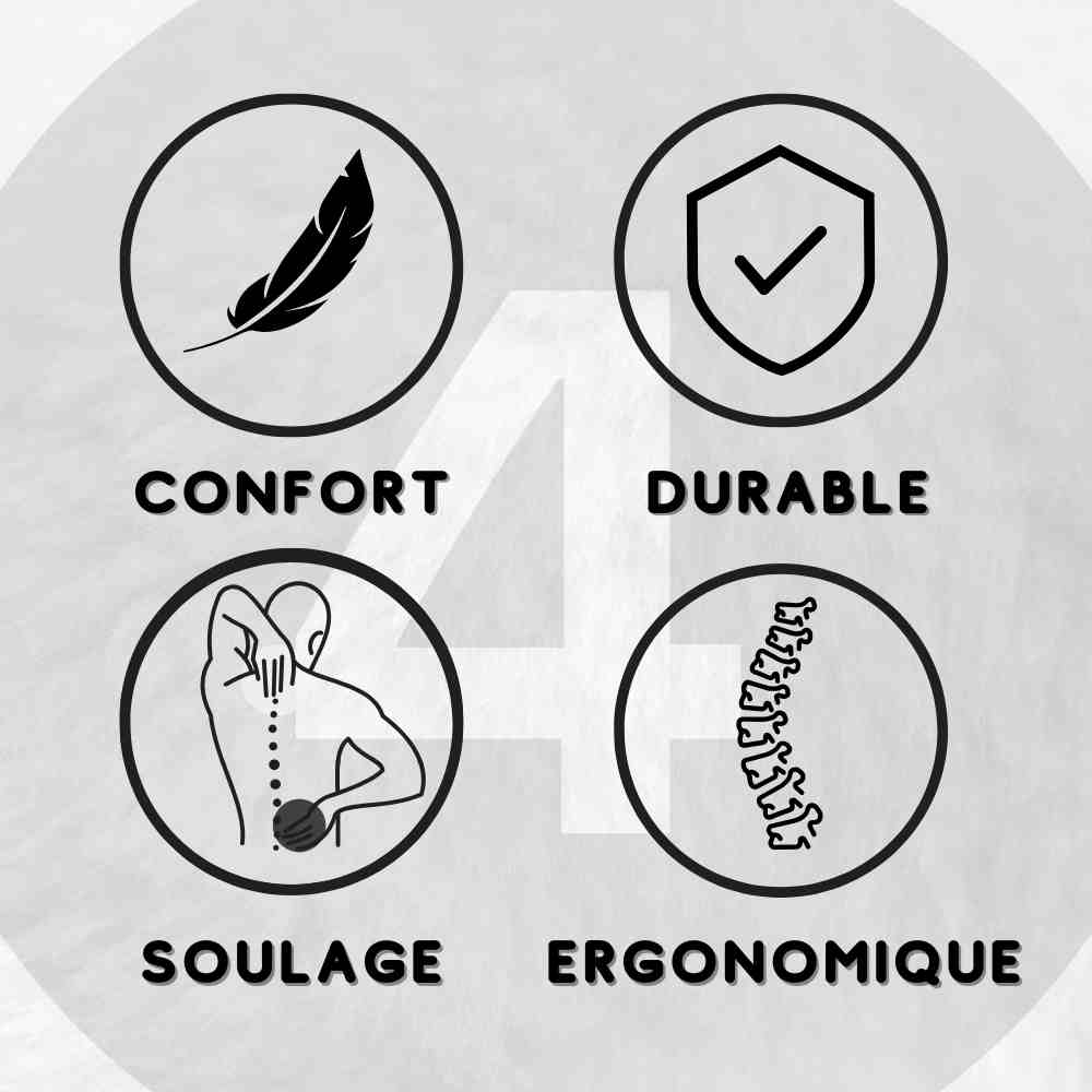 Les caractéristiques du Coussin Lombaire Lit​ 