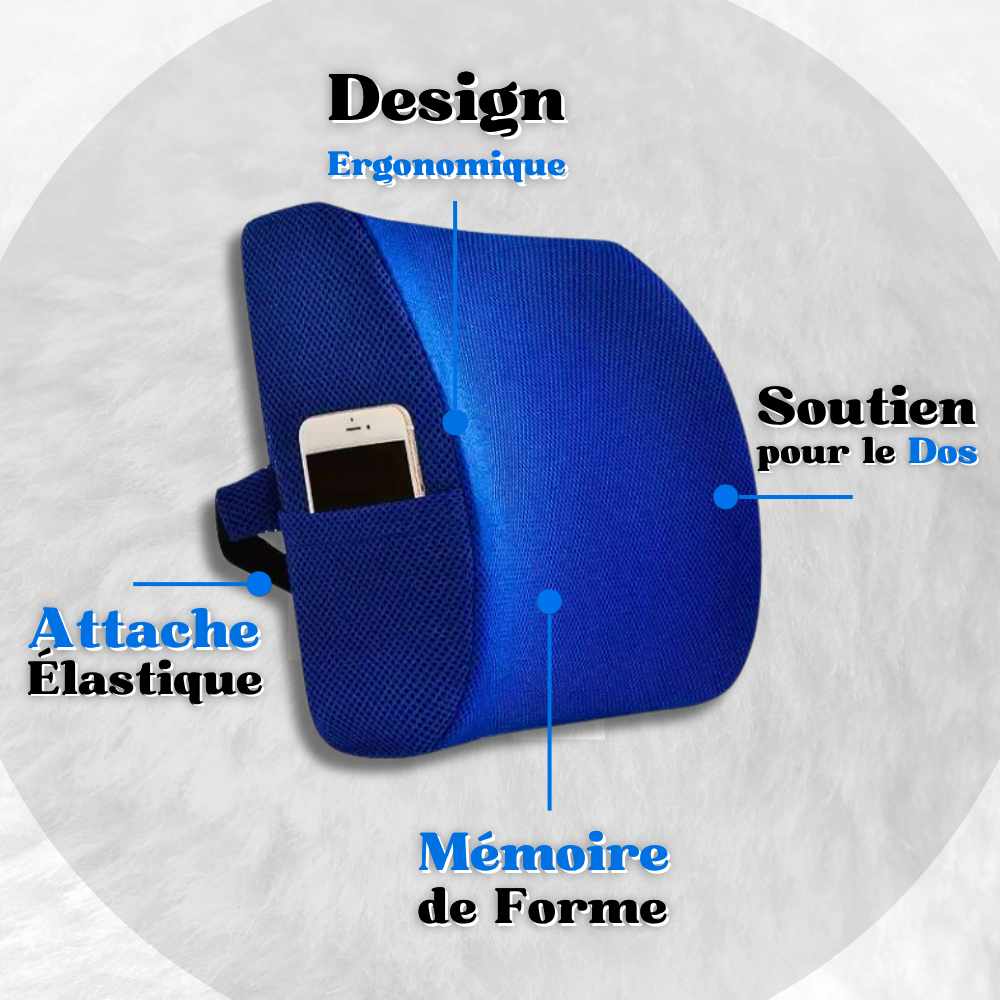 Détails Coussin Lombaire pour Rangement Marine