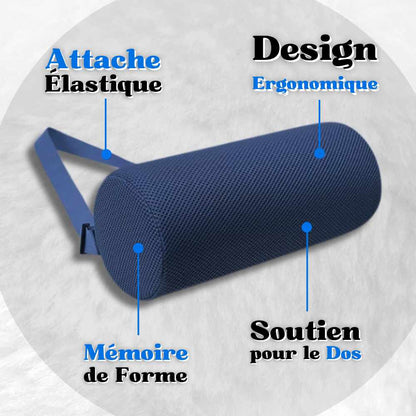 Détails du Coussin Lombaire Siège de bureau bleu