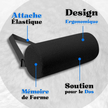 Détails sur le Coussin Lombaire Siège de bureau noir 