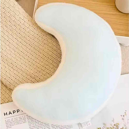 Coussin Lune bleu