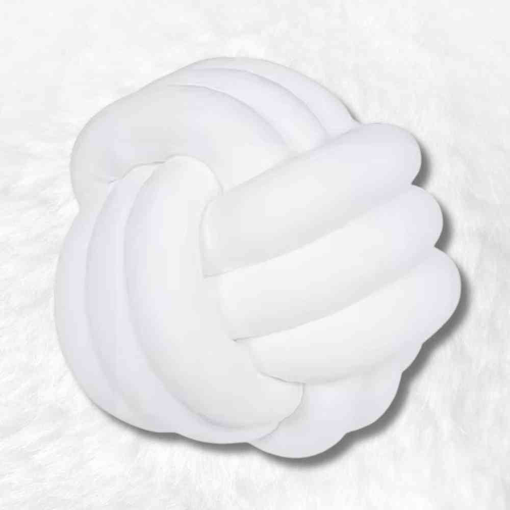 Coussin Noeud​ Blanc