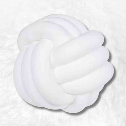 Coussin Noeud​ Blanc