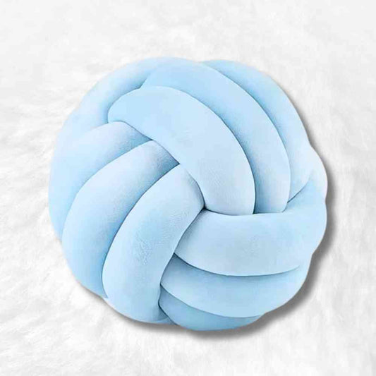 Coussin Noeud​ Bleu ciel